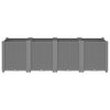 Vidaxl Planning Box 160x40x53 CM Polypropene Light Grey