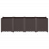 Vidaxl Planning Box 160x40x53 cm Polypropene Brown
