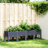 Plantilla Vidaxl con piernas 160x40x42 cm Polypropene Gray