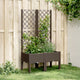 Vidaxl Planning Box con SLAT 80x40x142 cm Polypropene Brown