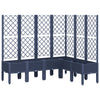 Plantilla Vidaxl con Slat Work 160x120x142 CM Polypropene Gray