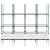Vidaxl plantenbak met latwerk 160x40x142,5 cm polypropeen wit