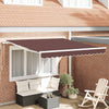 Toldo vidaxx extensible automáticamente 300x250 cm marrón