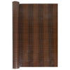 Vidaxl Balcony Schermata 1000x100 cm Poly Rattan Brown e Nero