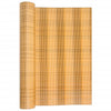 Vidaxl Balcony Schermata 400x90 cm Poly Rattan Light Brown