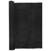 Vidaxl Balcony Schermata 300x80 cm Poly Rattan Black