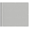 Vidaxl balkonscherm 90x800 cm 100% oxford polyester lichtgrijs