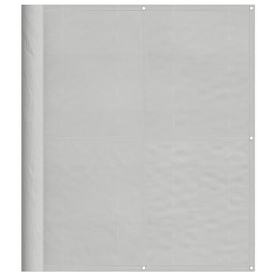 Vidaxl Balcony screen 120x400 cm 100% Oxford Polyester Light gray