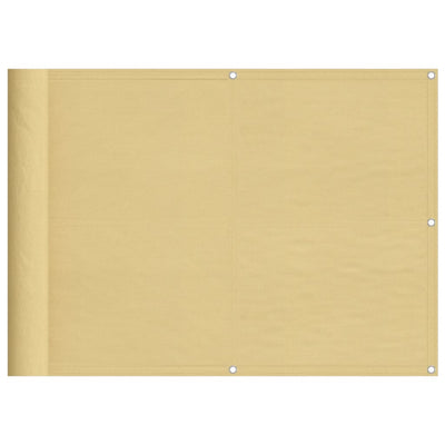 Vidaxl Balcony Screen 75x500 cm 100% Oxford poliestere -colorato