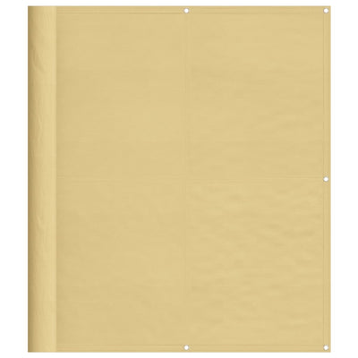 Vidaxl Balcony Schermata 120x500 cm 100% Oxford Polyester Sand -colorato