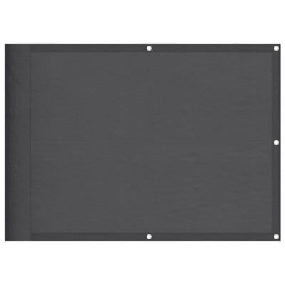 Vidaxl Balcony Screen 75x800 cm 100% Oxford poliestere antracite -Colored