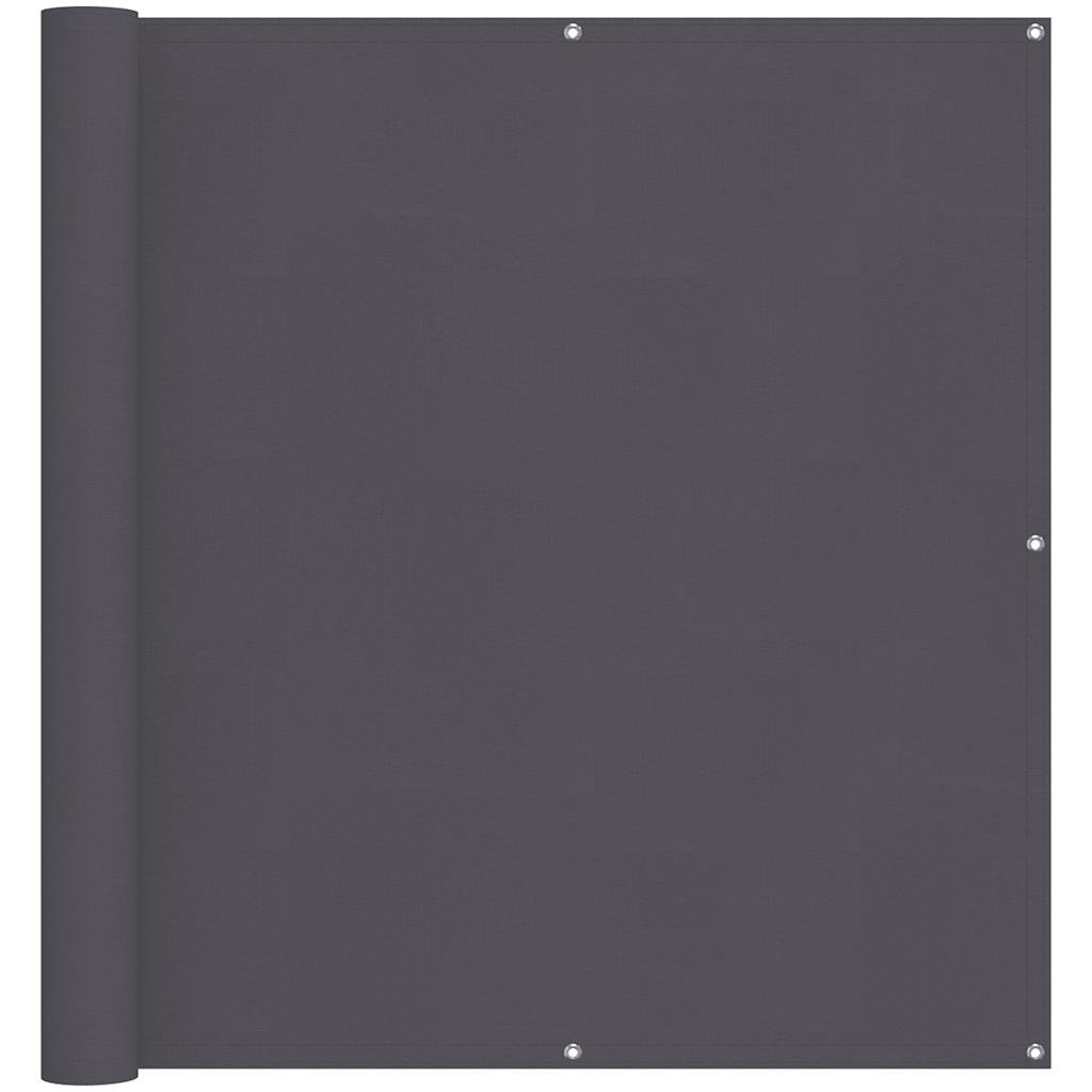 Paravento per balcone Vidaxx 120x700 cm 100% poliestere oxford antracite