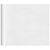 Vidaxx mampara de balcón 90x700 cm 100% poliéster oxford blanco