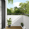 Vidaxl balkonscherm 90x1000 cm 100% oxford polyester wit