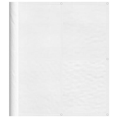 Vidaxl Balcony Screen 120x800 cm 100% Oxford Polyester White