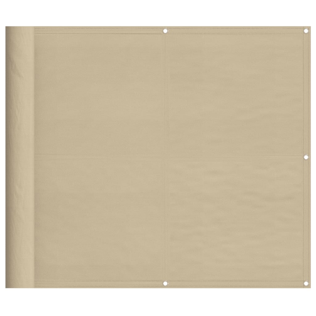 Paravento per balcone Vidaxx 90x700 cm 100% poliestere oxford beige