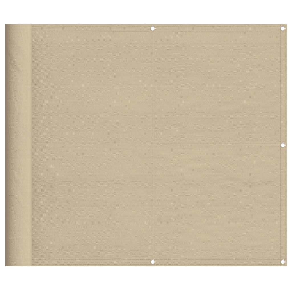 Paravento per balcone Vidaxx 90x800 cm 100% poliestere oxford beige
