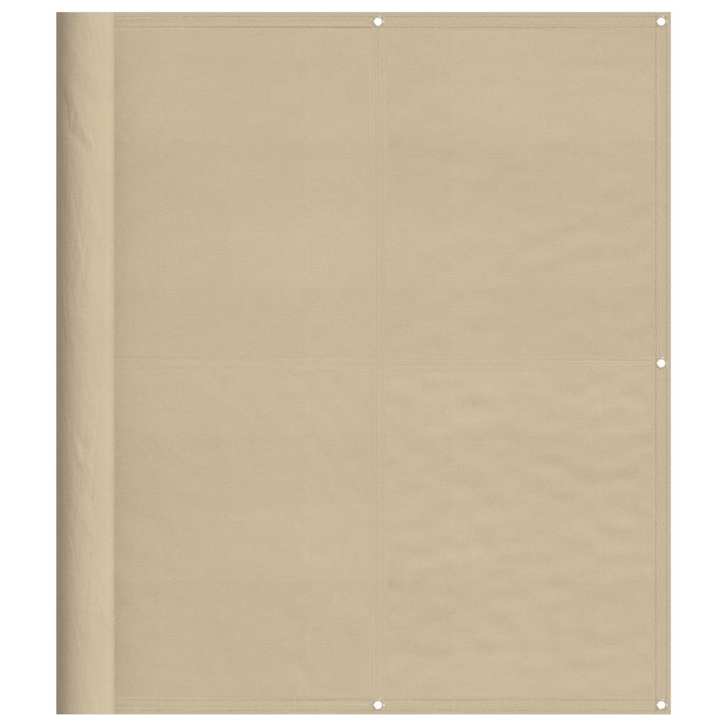 Paravento per balcone Vidaxx 120x700 cm 100% poliestere oxford beige