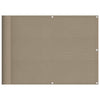 Paravento per balcone Vidaxx 75x700 cm 100% poliestere oxford tortora