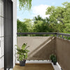 Paravento per balcone Vidaxx 90x1000 cm 100% poliestere oxford tortora
