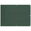Paravento per balcone Vidaxx 75x1000 cm 100% poliestere oxford verde scuro