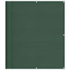 Vidaxl balkonscherm 120x700 cm 100% oxford polyester donkergroen