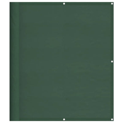 Vidaxl Balcony Screen 120x700 cm 100% Oxford poliestere verde scuro