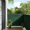 Vidaxl balkonscherm 120x700 cm 100% oxford polyester donkergroen