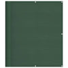 Vidaxl balkonscherm 120x1000 cm 100% oxford polyester donkergroen