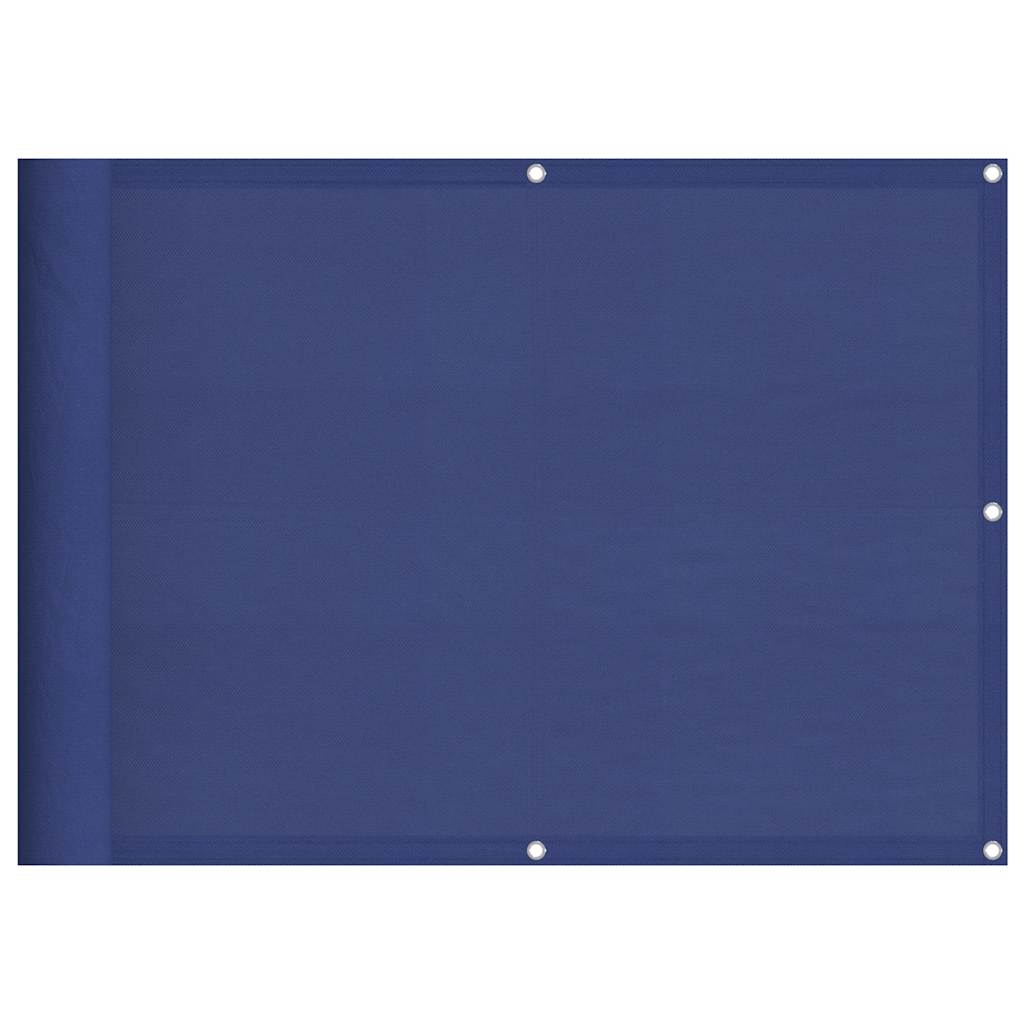 Paravento per balcone Vidaxx 75x800 cm 100% poliestere oxford blu
