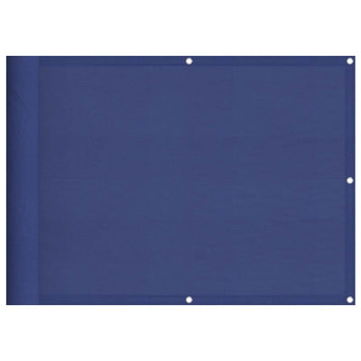 Vidaxx mampara de balcón 75x800 cm 100% poliéster oxford azul