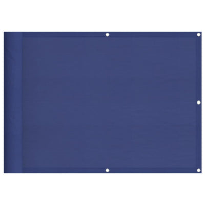 Vidaxx mampara de balcón 75x1000 cm 100% poliéster oxford azul