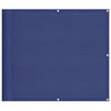 Paravento per balcone Vidaxx 90x800 cm 100% poliestere oxford blu