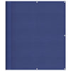 Vidaxl balkonscherm 120x800 cm 100% oxford polyester blauw