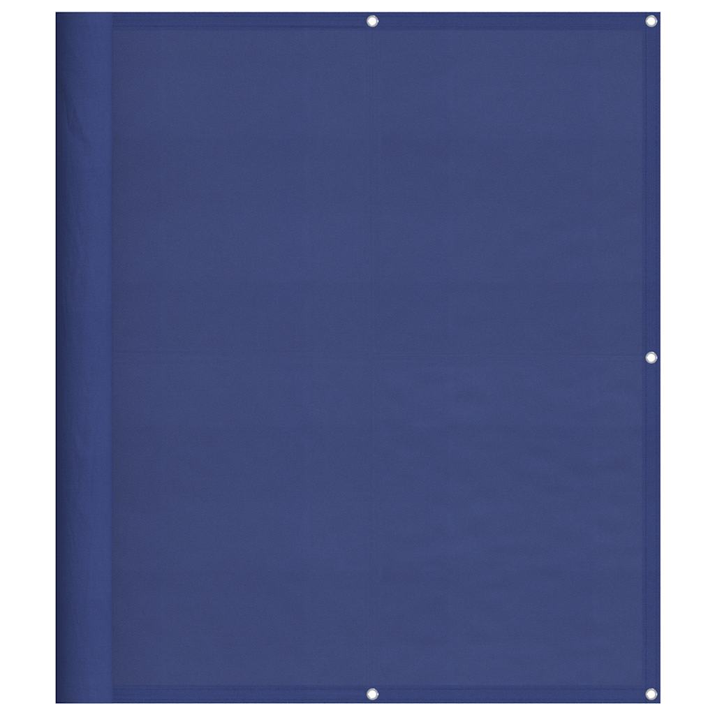 Vidaxl balkonscherm 120x800 cm 100% oxford polyester blauw