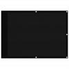 Vidaxl balkonscherm 75x700 cm 100% oxford polyester zwart
