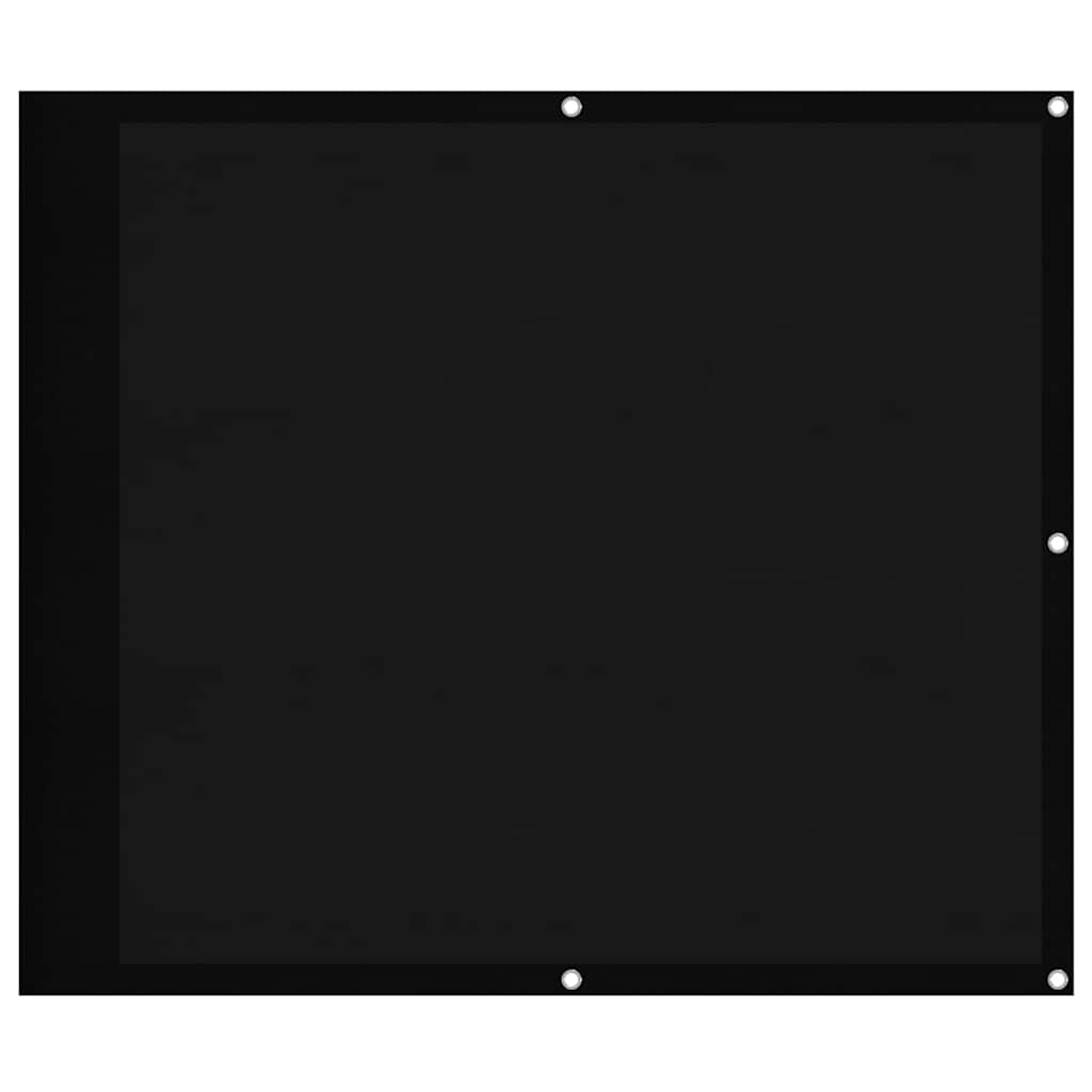 Paravento per balcone Vidaxx 90x700 cm 100% poliestere oxford nero