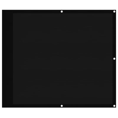 Vidaxl balkonscherm 90x800 cm 100% oxford polyester zwart