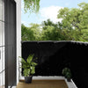 Paravento per balcone Vidaxx 120x1000 cm 100% poliestere oxford nero