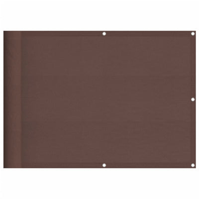 Vidaxl balkonscherm 75x700 cm 100% oxford polyester bruin