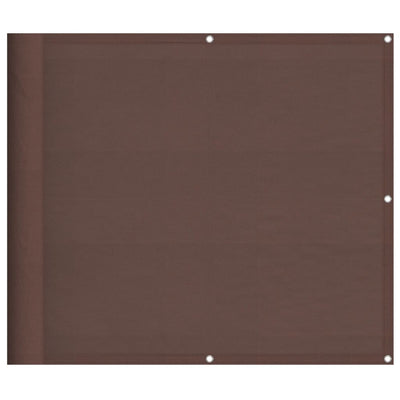 Vidaxl balkonscherm 90x700 cm 100% oxford polyester bruin