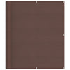 Paravento per balcone Vidaxx 120x700 cm 100% poliestere oxford marrone
