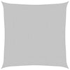 Vidaxl zonnezeil 2,5x2,5 m 100% polyester oxford lichtgrijs