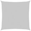 Vidaxl zonnezeil 4,5x4,5 m 100% polyester oxford lichtgrijs