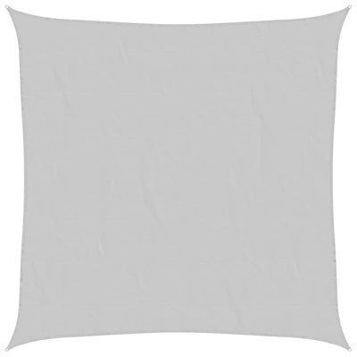 Vidaxl Zonnezeil 4.5x4.5 m 100% Polyester Oxford light gray