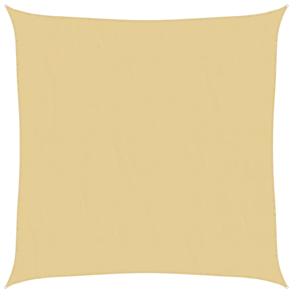 Vidaxl Zonnezeil 3.6x3.6 m 100% Polyester Oxford Sand -Coled