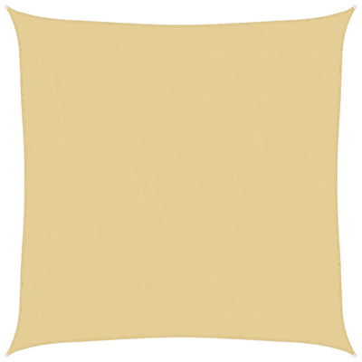 Vidaxl Zonnezeil 4,5x4,5 m 100% Polyester Oxford sabbia