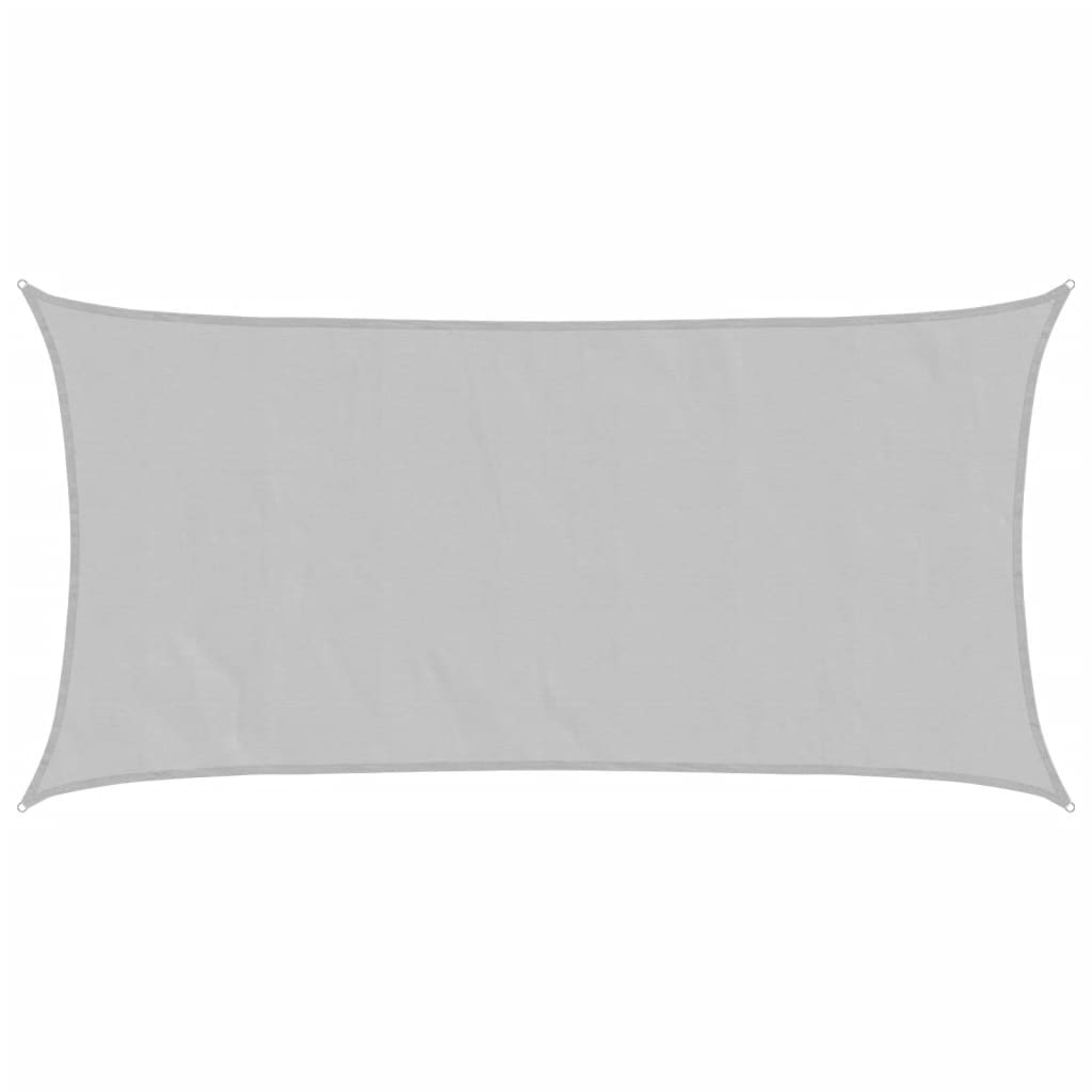Vela da sole Vidaxx 3,5x2 m 100% poliestere oxford grigio chiaro