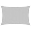 Vidaxl Zonnezeil 4x2,5 m 100% poliestere Oxford grigio chiaro