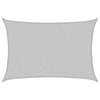 Vidaxl zonnezeil 6x4 m 100% polyester oxford lichtgrijs